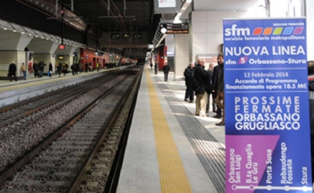 ORBASSANO - Ferrovia metropolitana 5, Maccanti: 'I soldi sono stati bloccati dal governo'