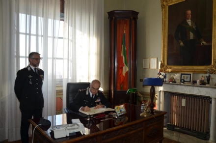 MONCALIERI - Il comandante generale dei carabinieri in visita al Castello