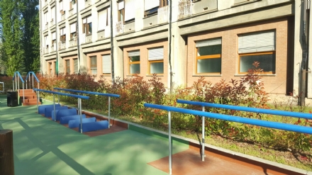 ORBASSANO - Inaugurata la palestra verde nel giardino che cura al San Luigi