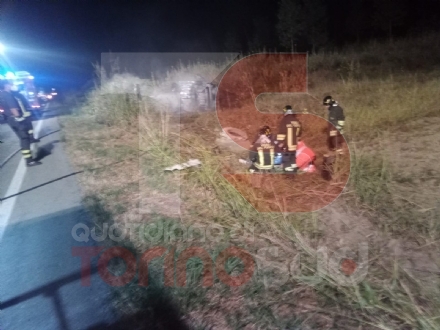CARIGNANO - Grave incidente sulla provinciale 20: giovane al Cto