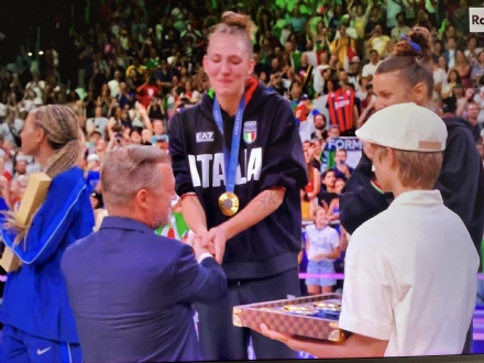 SPORT - C'è anche un po' di Nichelino nell'oro olimpico della pallavolo femminile con Marina Lubian