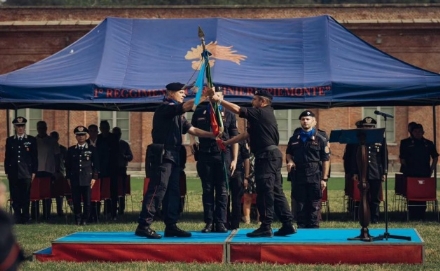 MONCALIERI - Nuovo comandante del 1 Reggimento carabinieri Piemonte