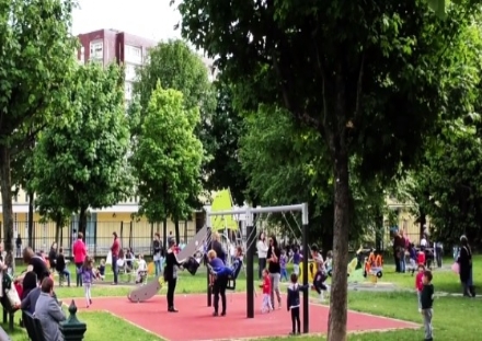 MONCALIERI - Tre giardini messi a nuovo dal Comune nelle varie borgate