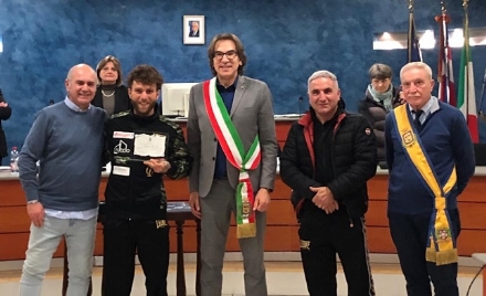 NICHELINO - Premio del Consiglio comunale per il pugile Francesco Grandelli