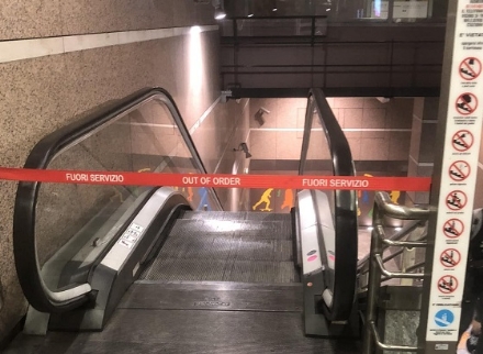 MONCALIERI - E' affetto da Sclerosi multipla, ma trova l'ascensore della metro Bengasi fuori uso