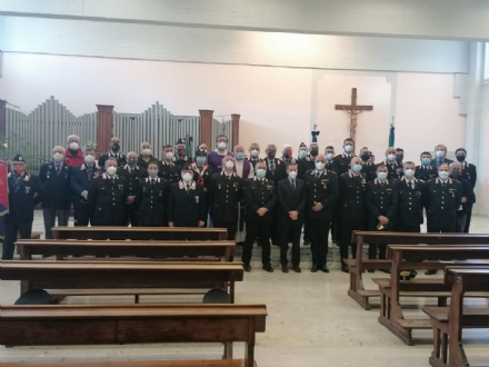 ORBASSANO - Messa di Pasqua 2022 dei Carabinieri al San Luigi, accanto ai malati