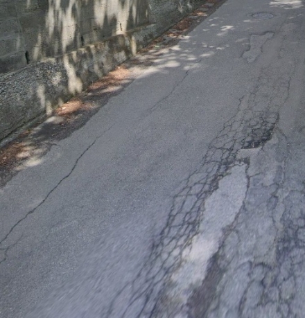MONCALIERI - I residenti di strada Castelvecchio lamentano scarsa manutenzione