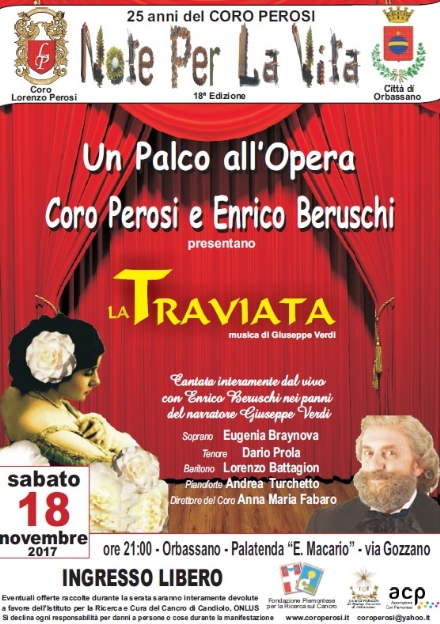 ORBASSANO - Il Coro Lorenzo Perosi festeggia il 25° anno di fondazione