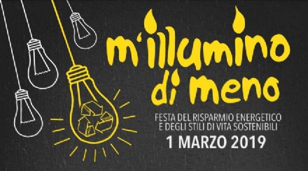 CINTURA - Torna l'appuntamento con &quot;M'illumino di meno&quot;