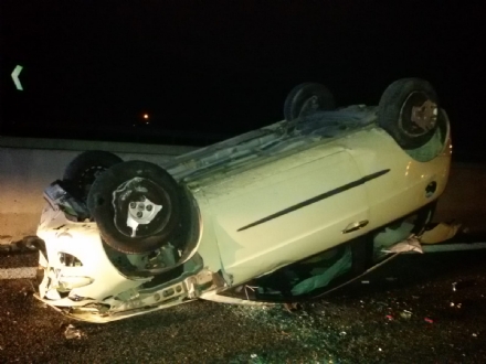 Incidente lungo l'autostrada del pinerolese: ferita ragazza di Sangano