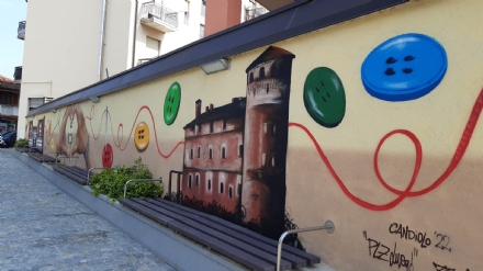 CANDIOLO - Inaugurato il museo a cielo aperto ispirato alla Costituzione
