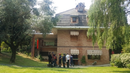 SANGANO - L'associazione carabinieri si insedia nella villa confiscata dal Tribunale