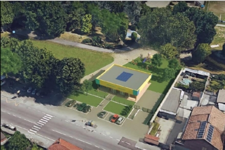 NICHELINO - Posa della prima pietra della sede del comitato Juvarra