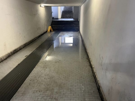 CARMAGNOLA - Sottopasso ferroviario diventa una piscina con la pioggia di questi giorni