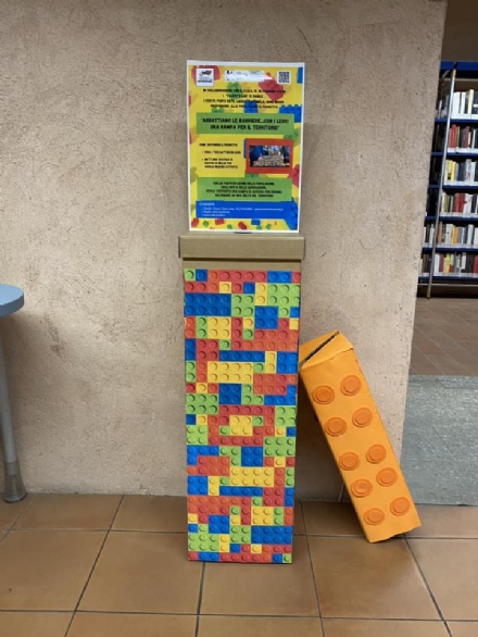 VINOVO - Il progetto di una rampa per disabili in Lego per superare le barriere