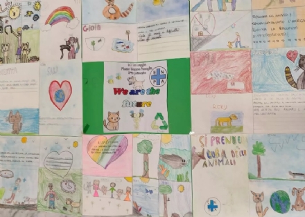 LA LOGGIA - I disegni dei bambini a difesa dell'ambiente e degli animali diventeranno locandine pubbliche