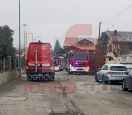 BRUINO - Monossido di carbonio: famiglia intossicata. In ospedale padre, madre e due figli