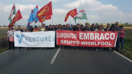 LAVORO - Ex Embraco: «Le buone notizie dopo anni di lotte, sofferenze, preoccupazioni»