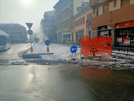 MONCALIERI - La rottura del teleriscaldamento manda ko la biblioteca e casa Vitrotti