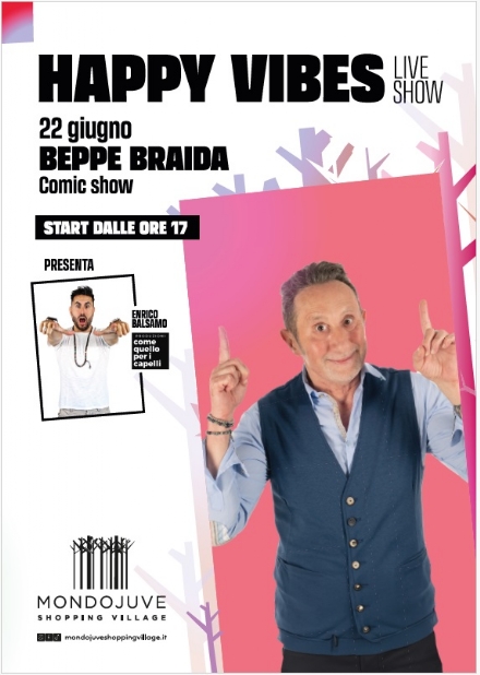 NICHELINO - Beppe Braida ospite alla rassegna Happy Vibes di Mondojuve
