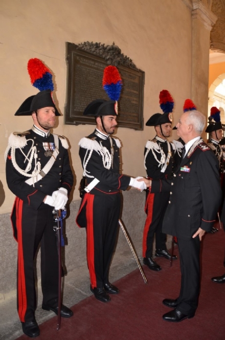 MONCALIERI - Il comandante generale dell'Arma fa visita ai carabinieri di Moncalieri