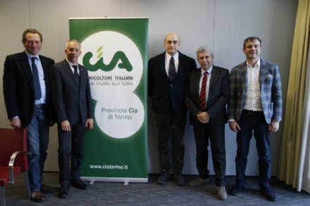CARMAGNOLA - Pierangelo Cena nella giunta provinciale della Cia