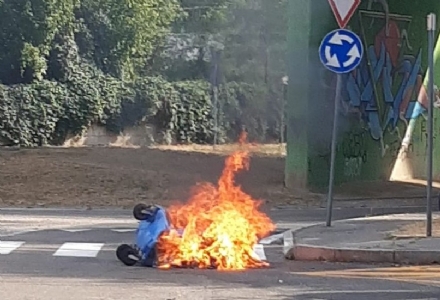 NICHELINO - Nuovo caso di cassonetti incendiati
