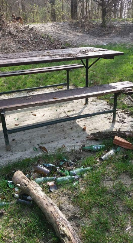 CARMAGNOLA - Il parco del Gerbasso è una discarica a cielo aperto