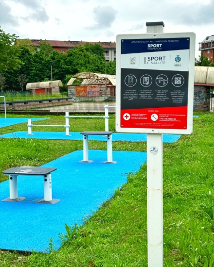 BEINASCO - A Borgo Melano Nasce l'area fitness all'aperto e con l'istruttore