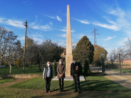 CARMAGNOLA - Restaurato il monumento costruito a ricordo delle vittime della peste