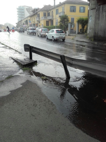 MALTEMPO - Temporali e grandine sulla cintura Sud. Rami spezzati e allagamenti a Piossasco e Orbassano