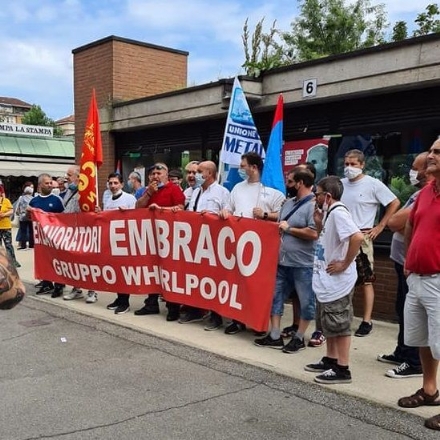 EX EMBRACO - Ritirati i licenziamenti dei quasi 400 lavoratori e prorogata la Cig