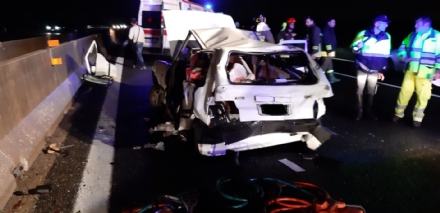 ORBASSANO - Incidente mortale nella serata di domenica all'altezza del Sito: morto un uomo di Orbassano - FOTO