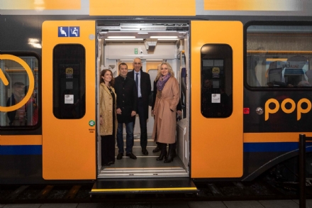 TRENI - Presentati due nuovi treni che circoleranno sulla Chieri-Rivarolo e Pinerolo-Chivasso