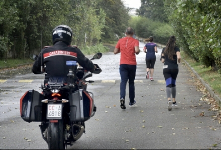 MONCALIERI - I carabinieri si fingono runner per controllare il Parco Vallere