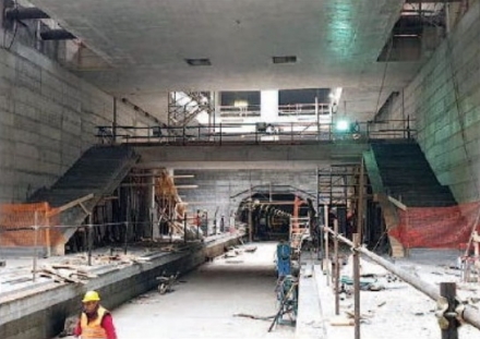 MONCALIERI - Prende forma la fermata Bengasi della Metro