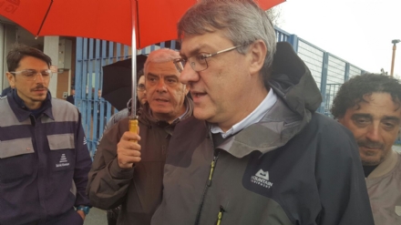 CARMAGNOLA - Agitazione dipendenti Teksid, arriva Maurizio Landini