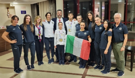 BEINASCO - Altre due medaglie d'argento agli europei di ginnastica acrobatica per Edoardo Ferraris