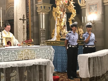 RIVALTA - La polizia municipale a messa per allertare gli anziani sul rischio truffe
