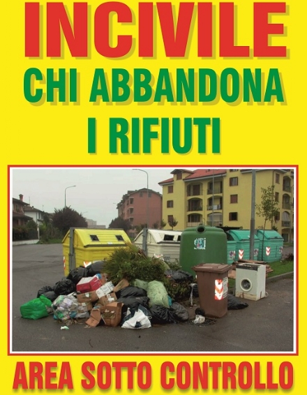 MONCALIERI - Il comitato di Borgo Mercato contro gli incivili che abbandonano rifiuti