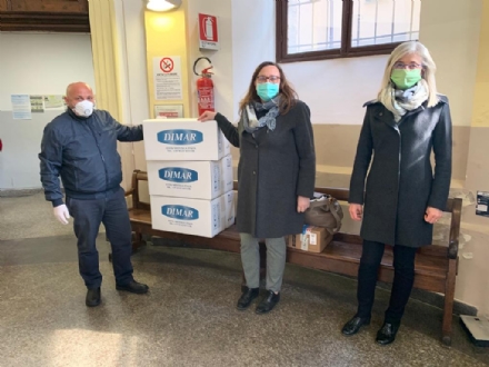 CARMAGNOLA - Donati al San Lorenzo 20 caschi respiratori