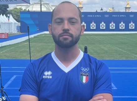 RIVALTA - Alessandro Paoli rappresenta la nazionale italiana di tiro con l'arco alle Olimpiadi