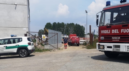 TRAGEDIA A LA LOGGIA - Operaio muore sotterrato nello scavo di un cantiere - FOTO