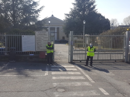 VIRUS - Anche Moncalieri chiude i due cimiteri cittadini