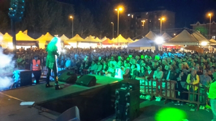 NICHELINO - Folla al concerto di Ivana Spagna per San Matteo - LE FOTO -