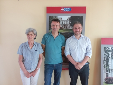 CANDIOLO - Incontro in città Metropolitana per realizzare una rotonda al confine con None