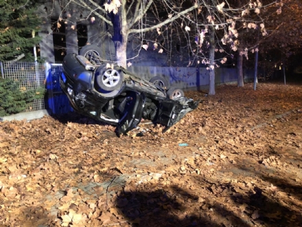 MONCALIERI - Grave incidente in via Postiglione nella sera di Natale