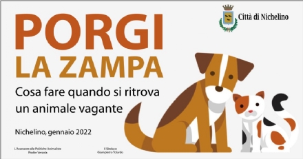 NICHELINO - Progetto «Porgi la zampa»: come comportarsi quando si trova un animale vagante