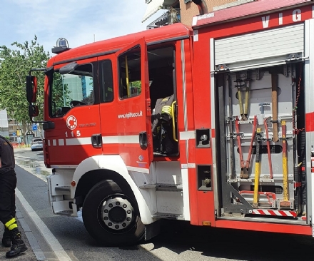 LA LOGGIA - Va a fuoco il quadro elettrico di una piscina: devono intervenire i pompieri