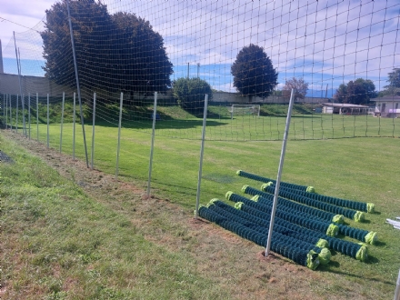 PIOBESI - Il campo sportivo del Chisola si rifà il look per le nuove normative federali